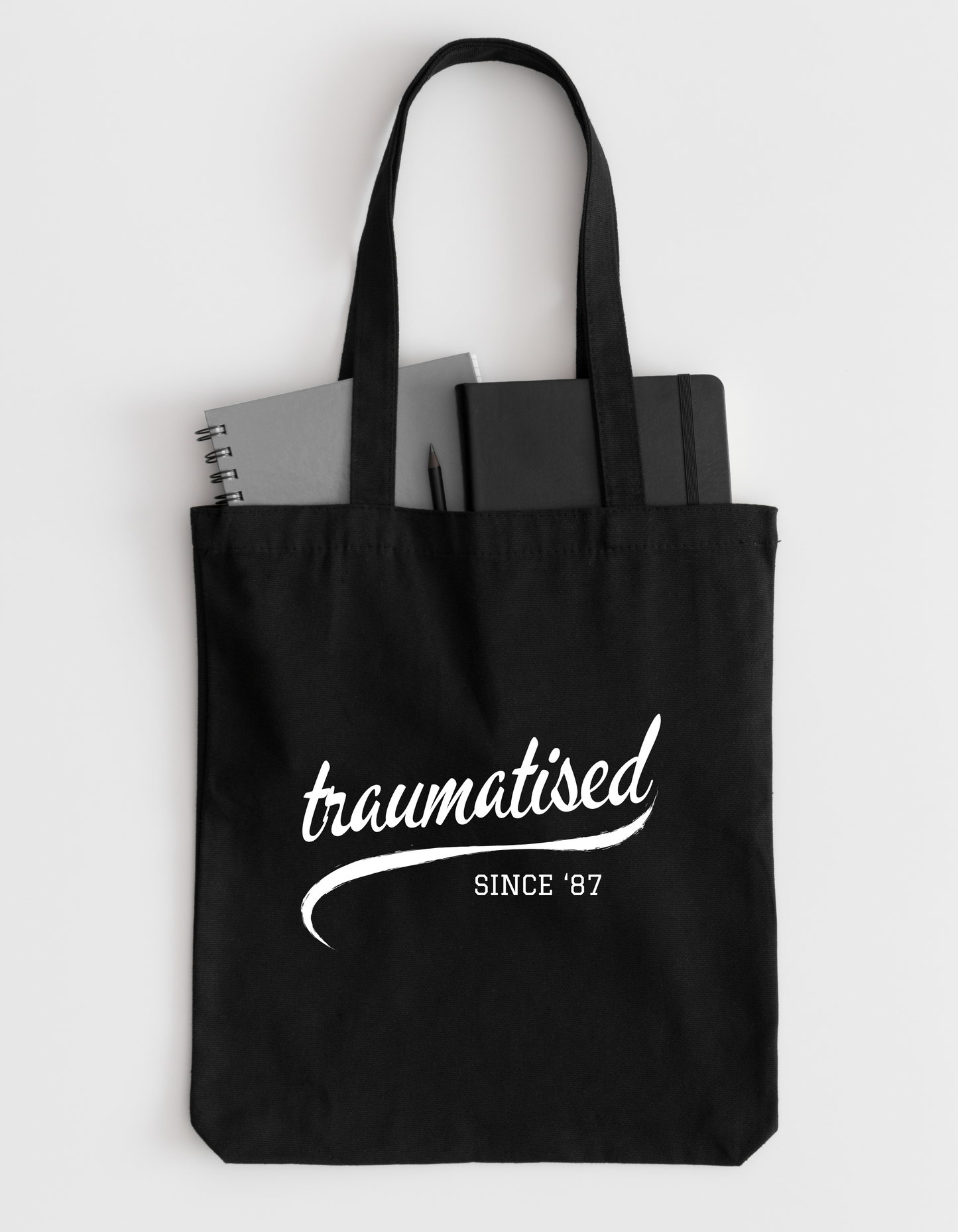 Traumatised Since 1987 - Tote bag