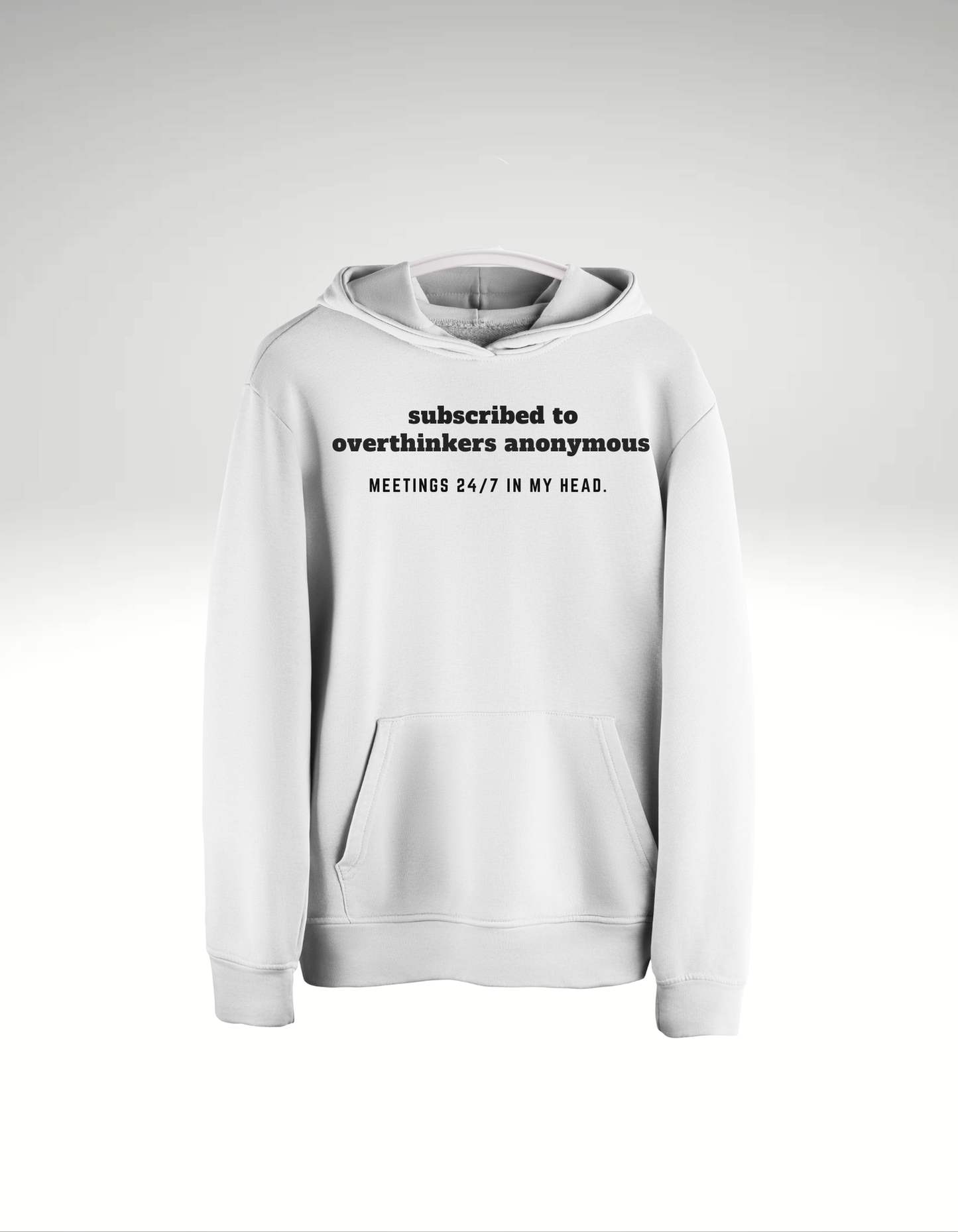 Overthinkers anonymous - Hoodie