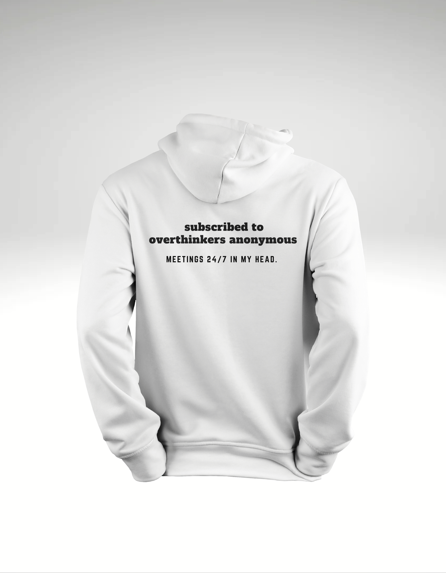 Overthinkers anonymous - Hoodie
