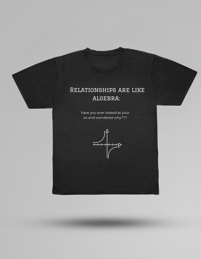 Relationships Are Like Algebra - T-shirt