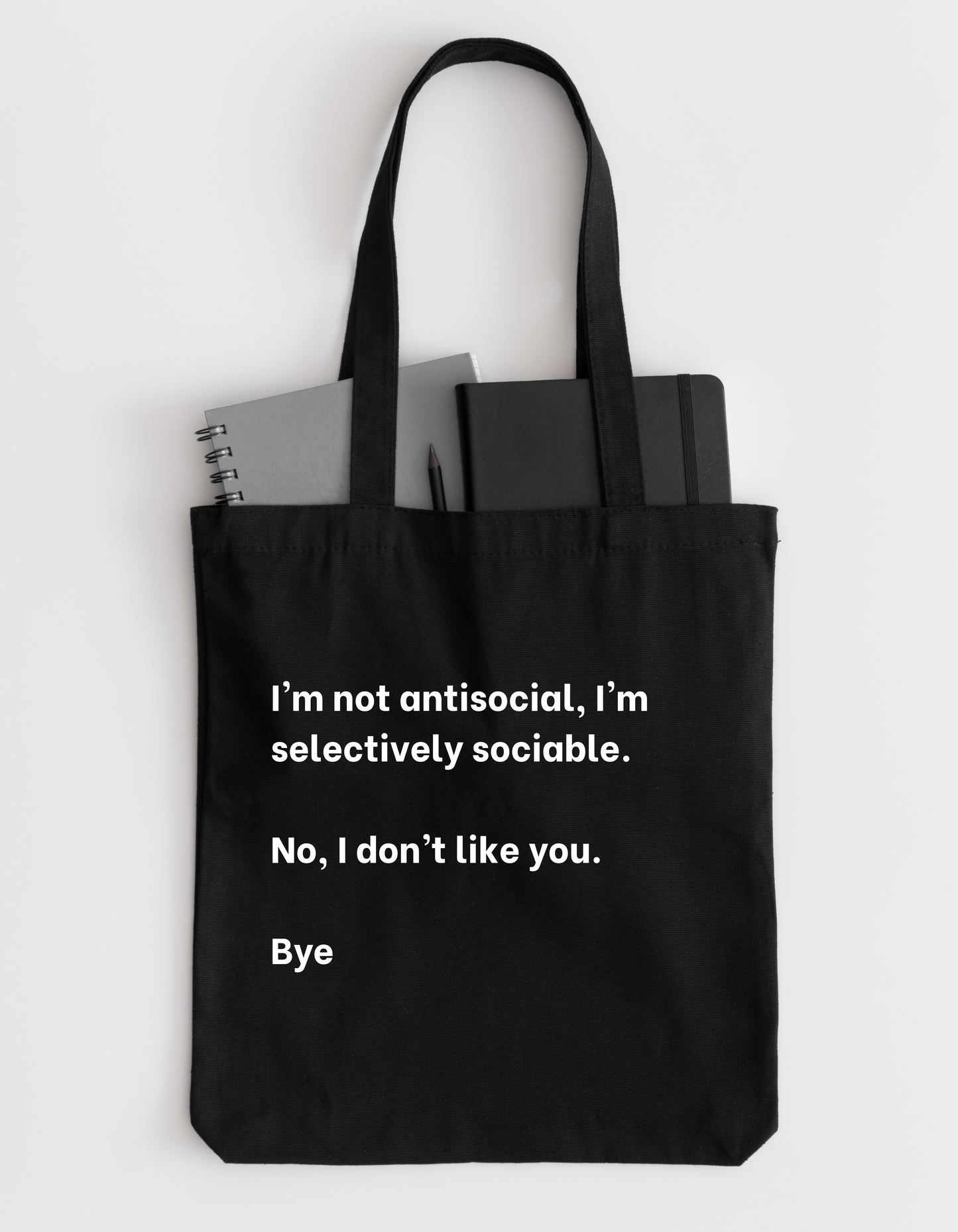 Selective Sociability  - Tote bag